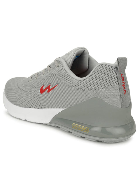 NORTH PLUS Grey Men's Running Shoes